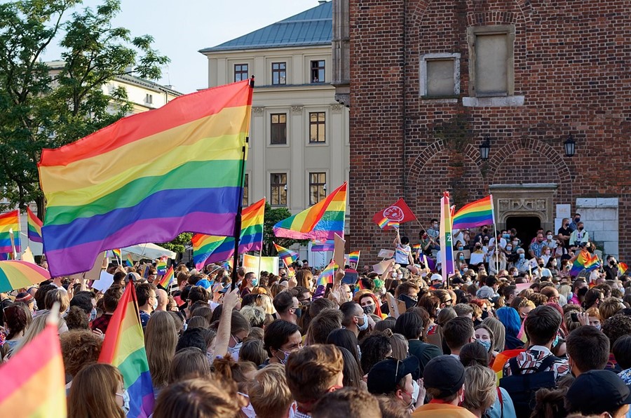 Equality March 2020 in Krak&#243;w, Poland