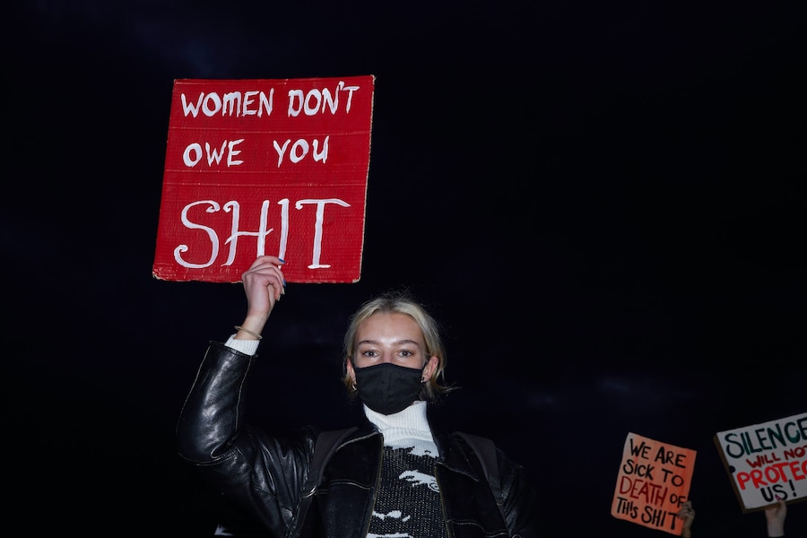 Sarah Everard protests vigil 16