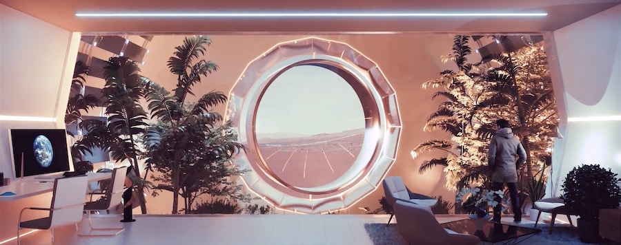 N&#252;wa, the first self-sustainable city on Mars 5 7