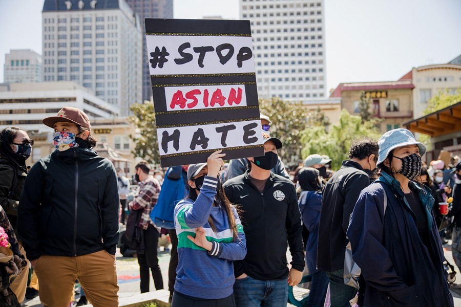 Anti-Asian hate protest