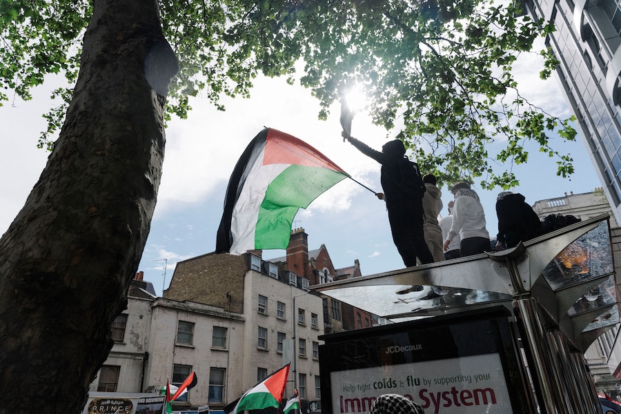 London’s Free Palestine protest 16 18