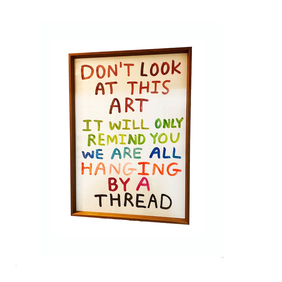 Babak Ganjei, “Don’t look at this art...” 6