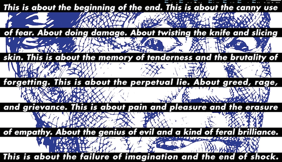 Barbara Kruger, Still from the video “Untitled (No Comment)” 13