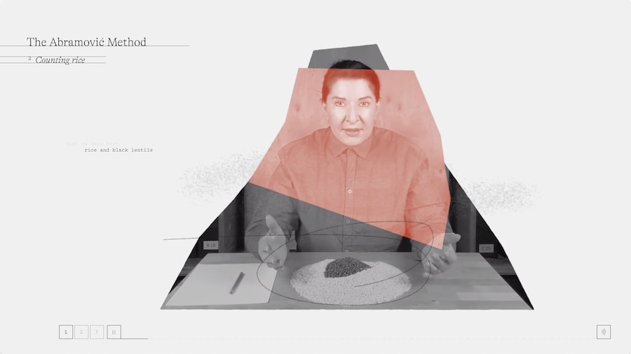 “Counting Rice” by Marina Abramović 15
