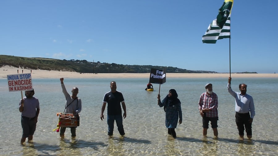G7 summit protests, Cornwall 9
