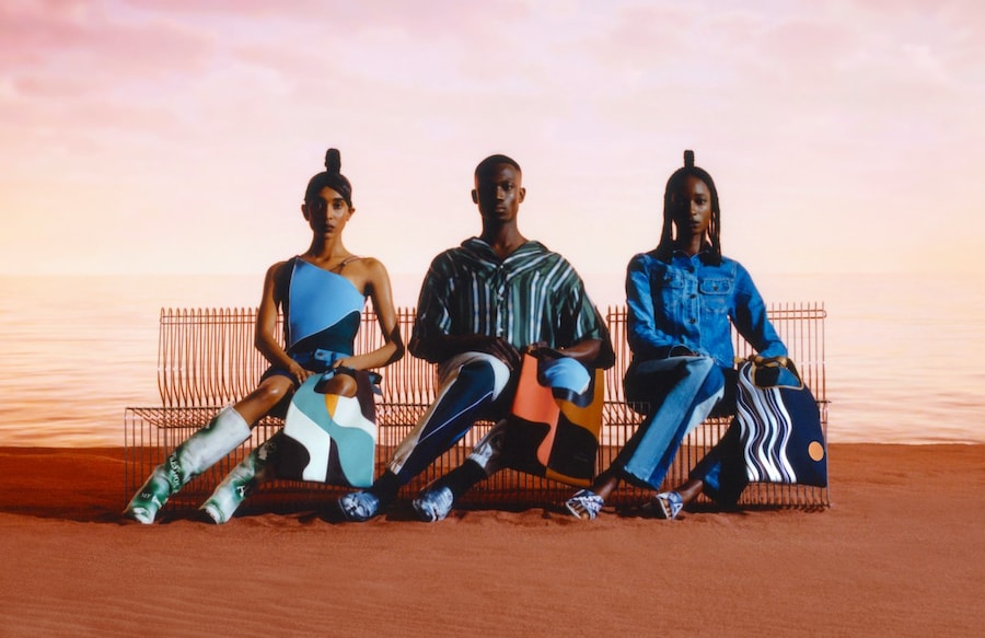 Priya Ahluwalia SS22 collection / Mulberry collaboration 2