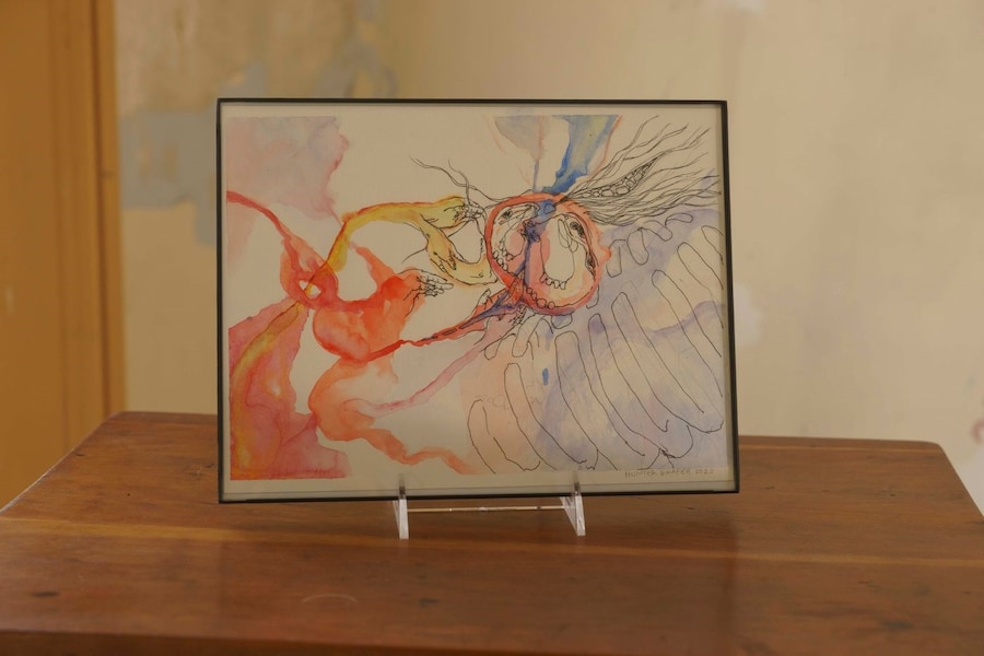 Hunter Schafer’s painting 6