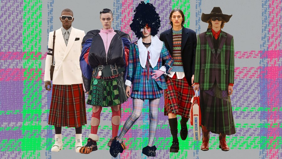 Why the kilt is taking over fashion 