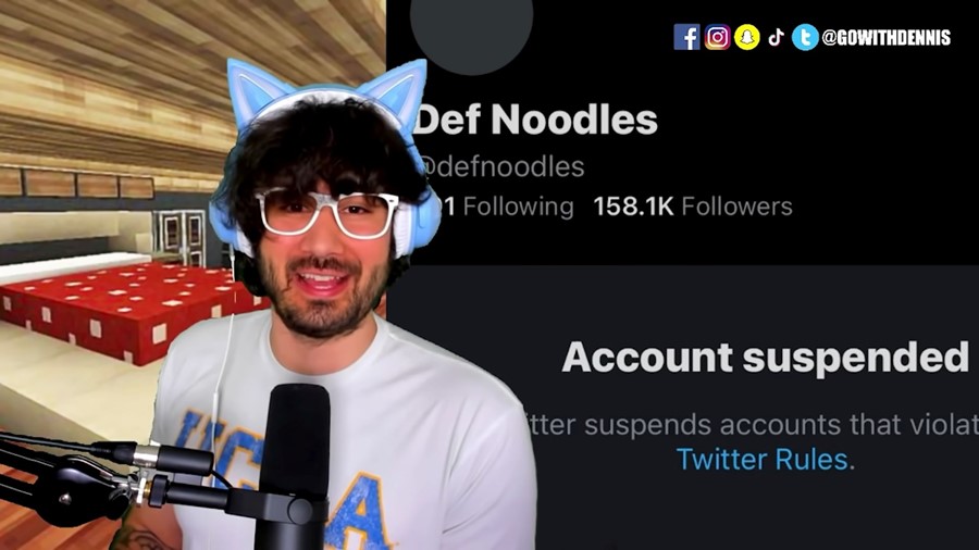 Def Noodles banned from Twitter