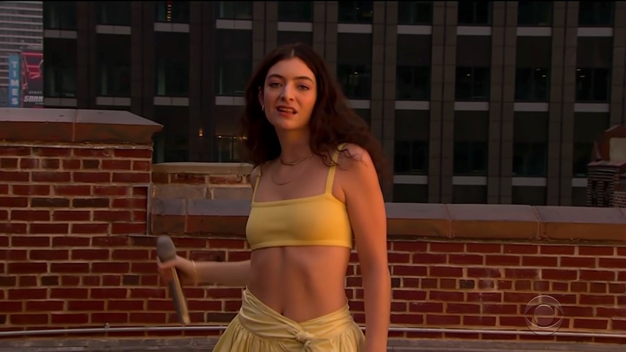 Lorde ‘Solar Power’ on The Late Show