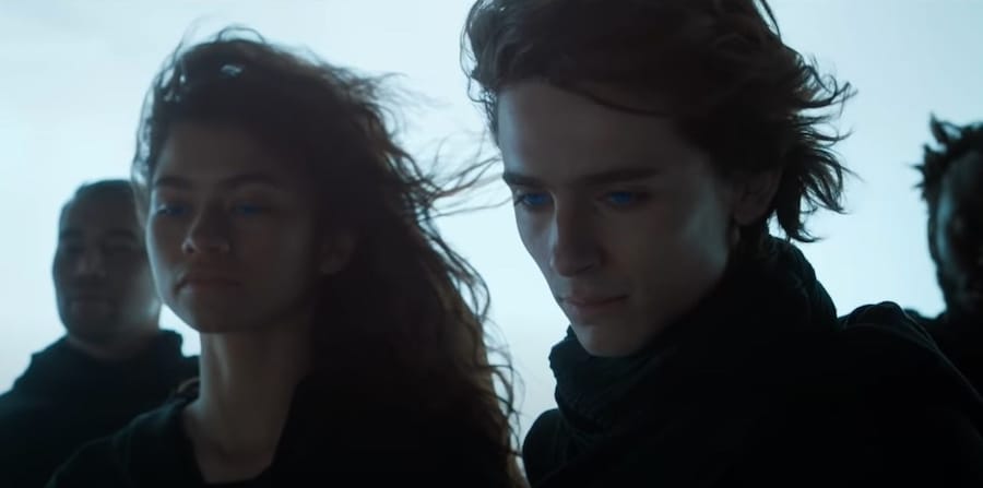 Zendaya, Timoth&#233;e Chalamet, Dune