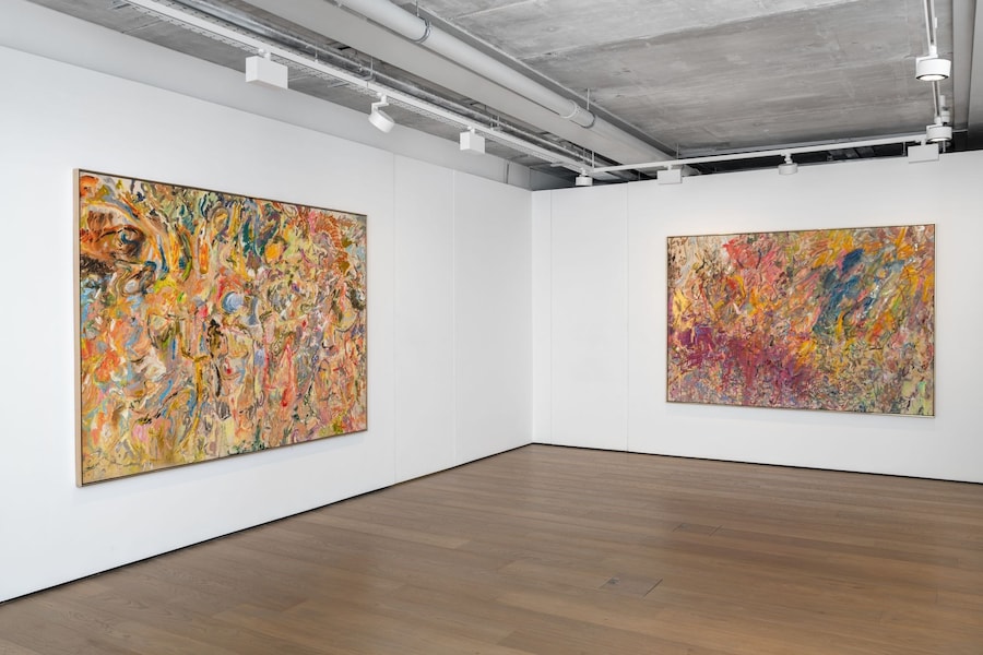 Larry Poons at Almine Rech Gallery (2021) 6