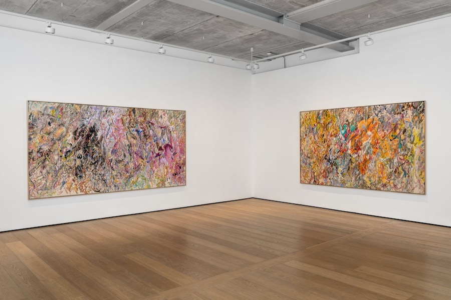 Larry Poons at Almine Rech Gallery (2021) 18