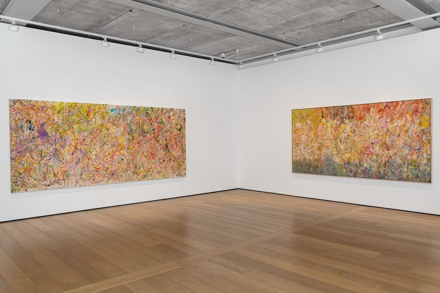 Larry Poons at Almine Rech Gallery (2021) 21