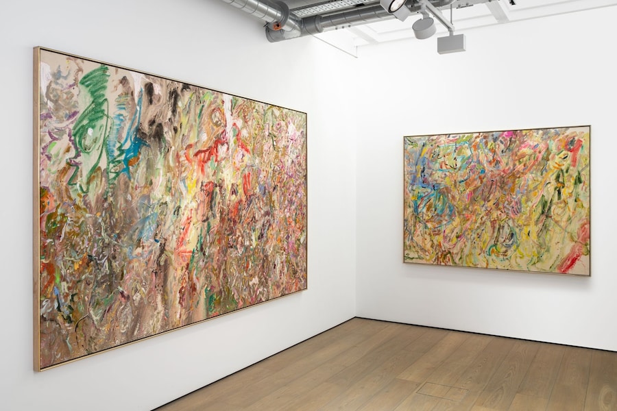 Larry Poons at Almine Rech Gallery (2021) 22