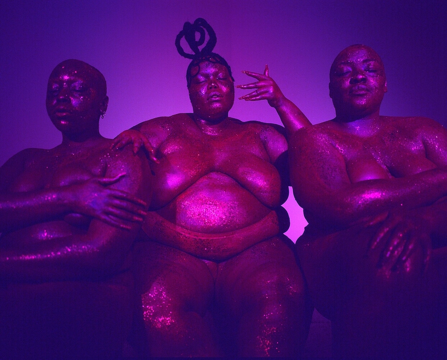 Exhibit social media censorship of fat bodies series 19