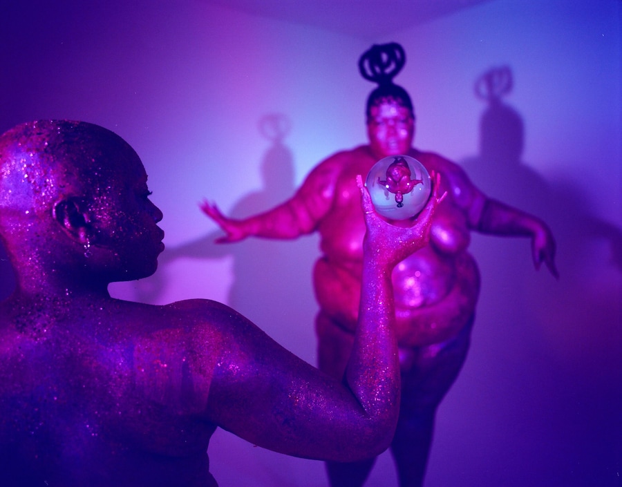 Exhibit social media censorship of fat bodies series 20