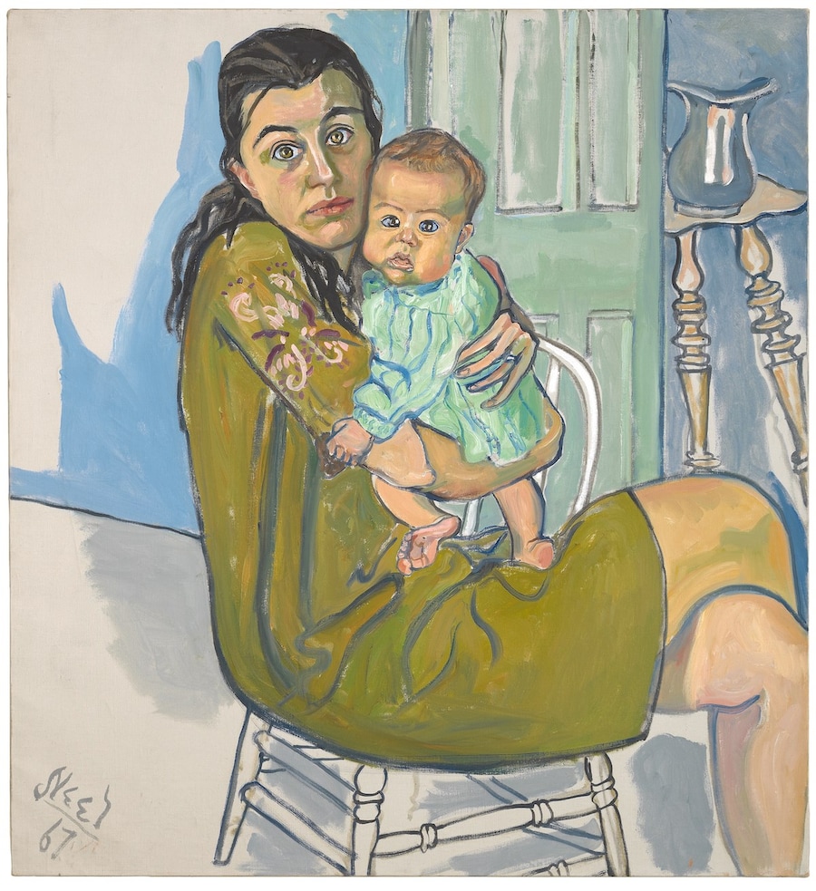 Alice Neel, “Nancy and Olivia” (1967) 0
