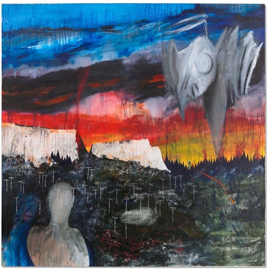 Stanley Donwood, “Get Out Before Saturday” (2000) 5
