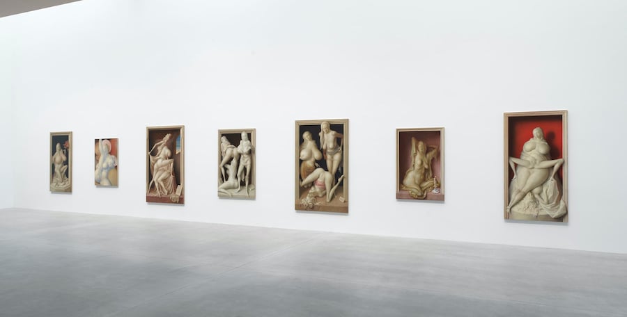 John Currin, Memorial (2021) 6