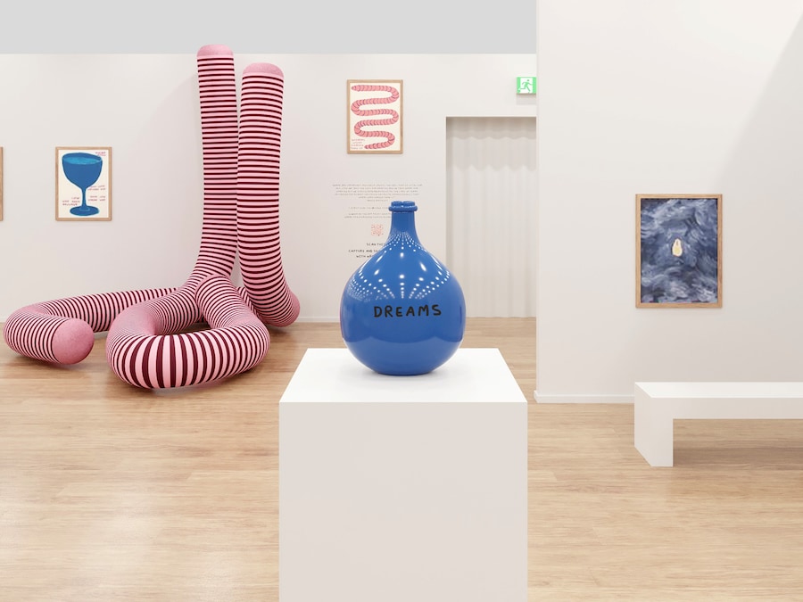 David Shrigley x Ruinart Unconventional Bubbles