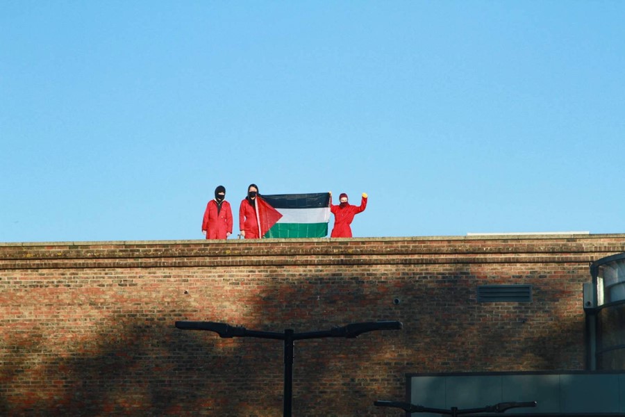 Palestine Action on the Elbit headquarters, Bristol
