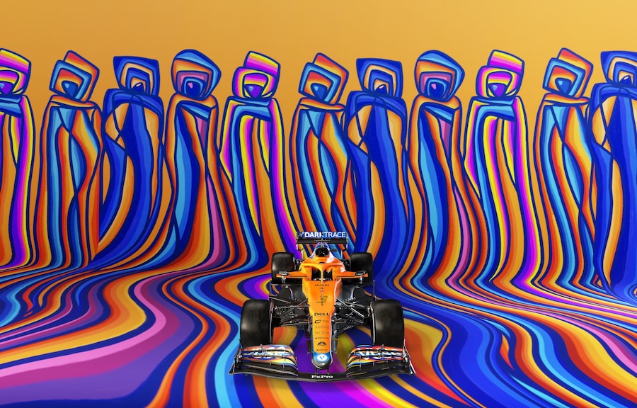 Rabab Tantaway’s McLaren Racing livery design 2