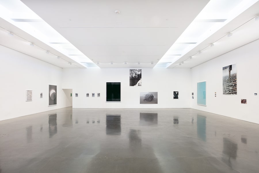 Installation view of Wolfgang Tillmans Concrete Column 13