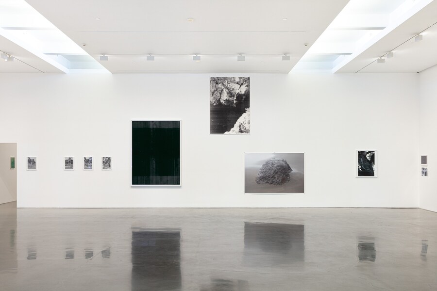 Installation view of Wolfgang Tillmans Concrete Column 14