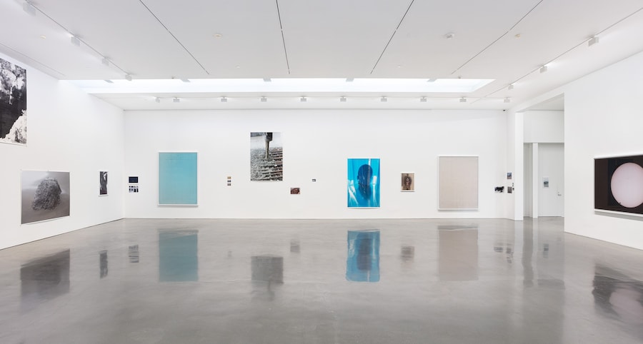 Installation view of Wolfgang Tillmans Concrete Column 15