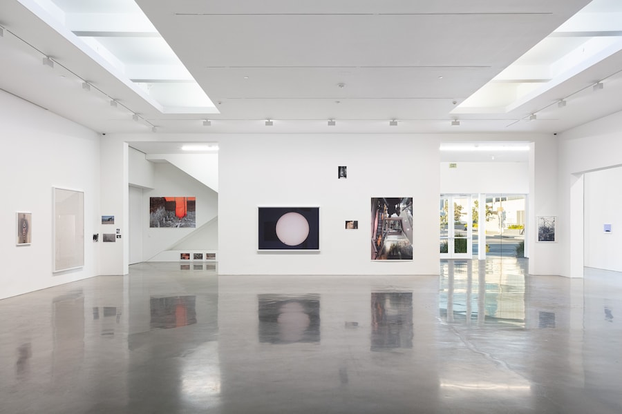 Installation view of Wolfgang Tillmans Concrete Column 18