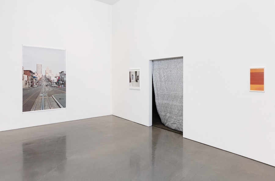 Installation view of Wolfgang Tillmans Concrete Column 20