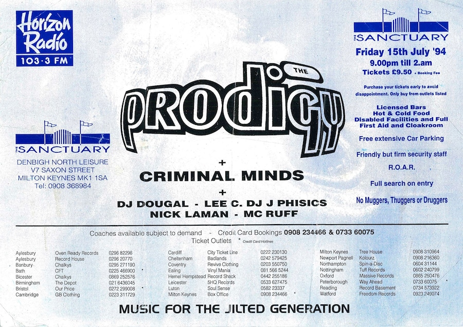 Prodigy 15/07/1994 14