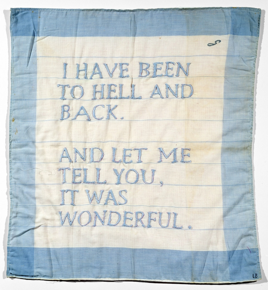 Louise Bourgeois, “Untitled (I Have been to Hell and Back)” 2