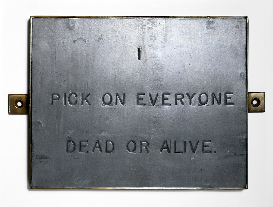 Louise Bourgeois, “I Pick on Everyone Dead or Alive” (1999) 14