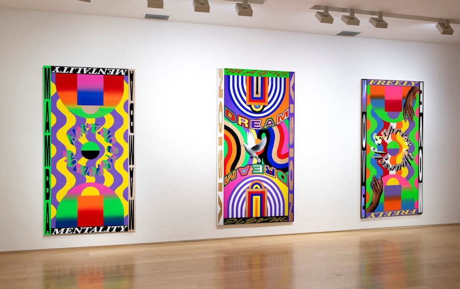 Lakwena Maciver, Jump Paintings (2022) 11
