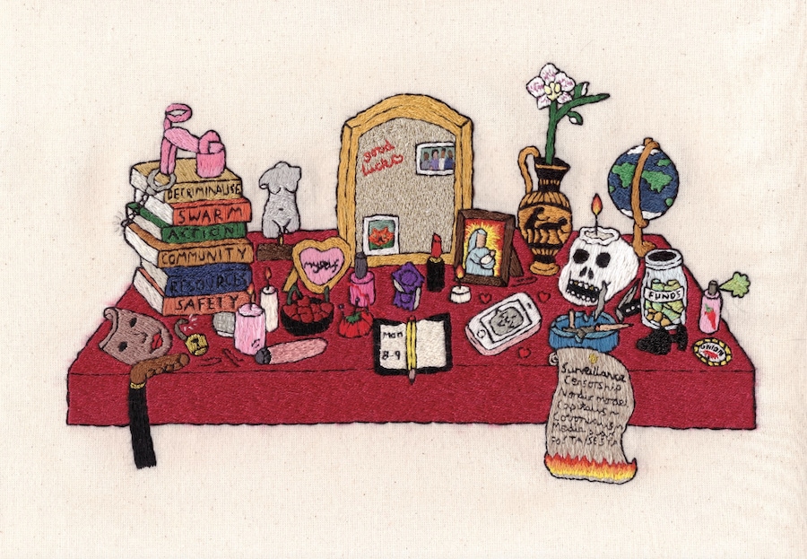 Scan of artwork by Hanecdote, 13