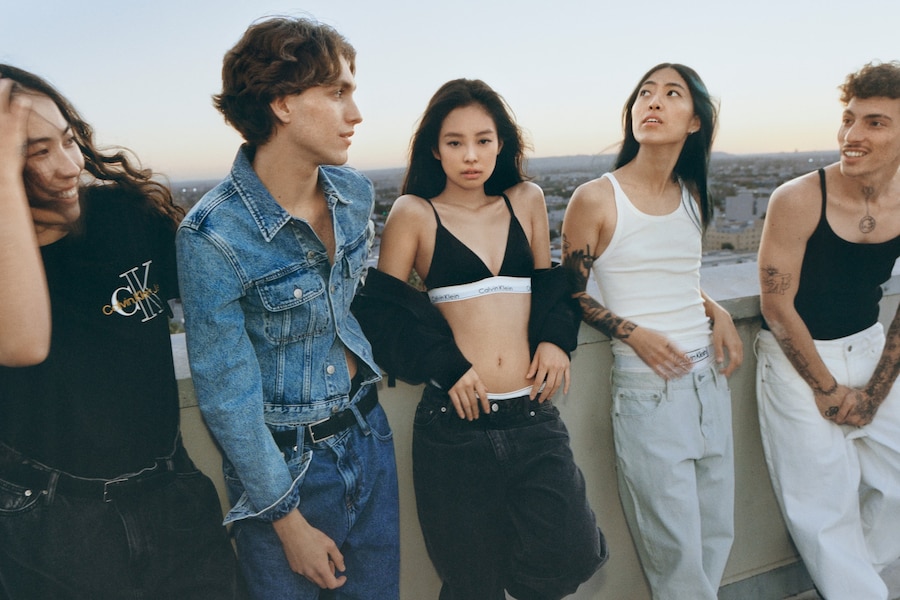 Calvin Klein SS22 campaign, HoYeon Jung 1