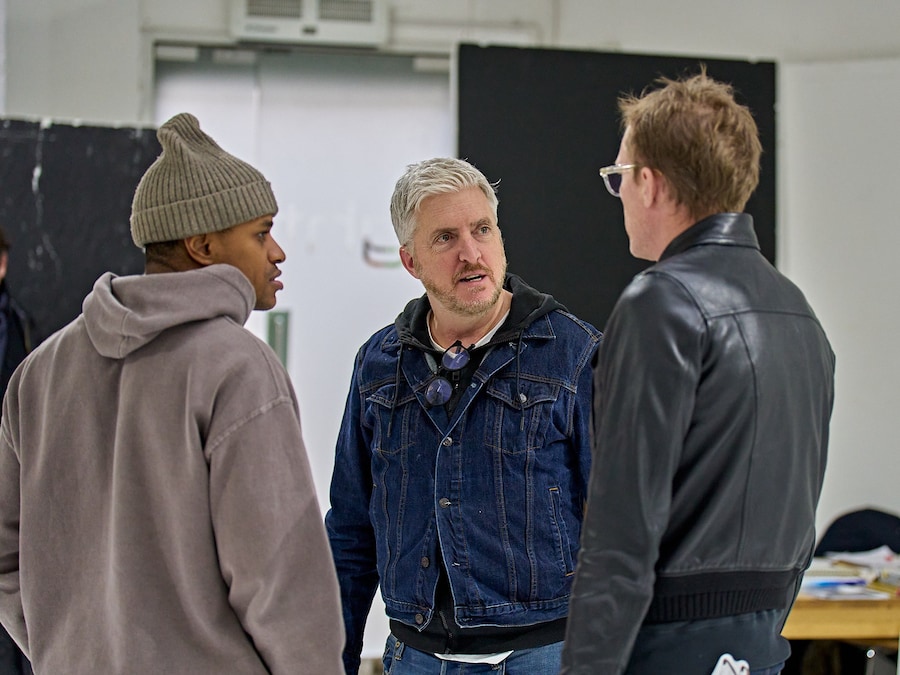17. Jeremy Pope, Anthony McCarten and Paul Bettany 16