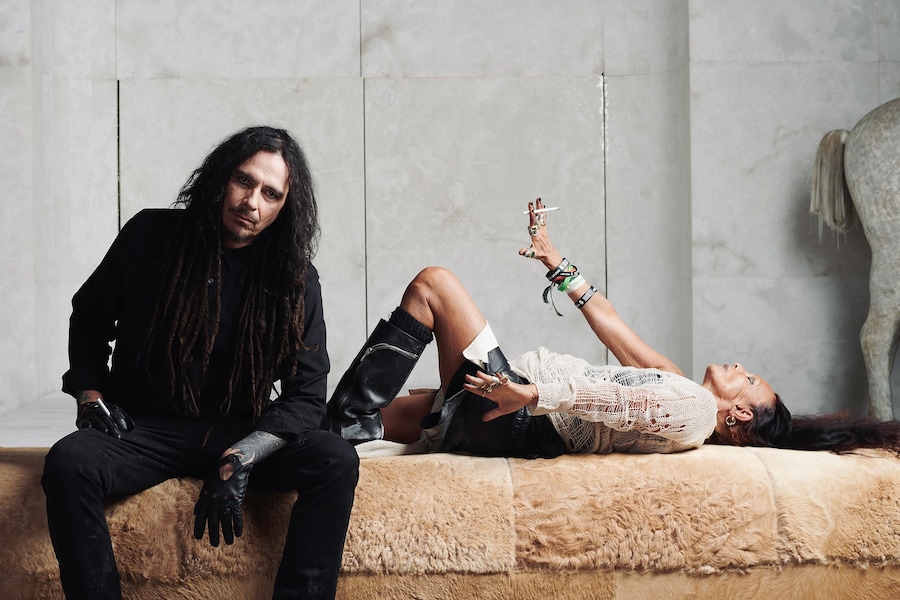 Mich&#232;le Lamy and James “Munky” Shaffer