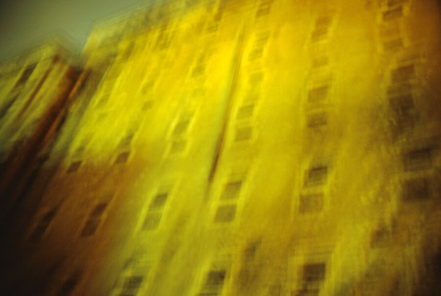 Nan Goldin, “Falling buildings, Rome” (2004) 5