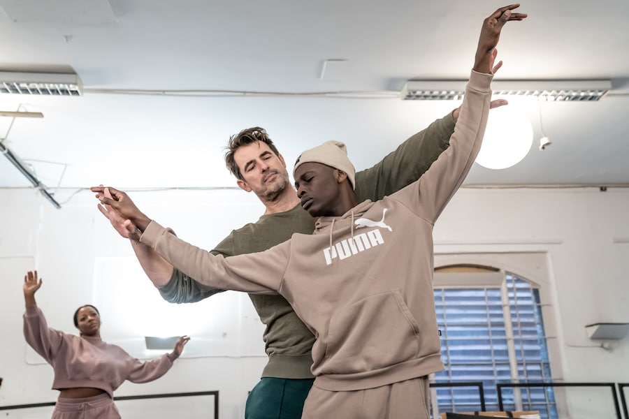 Daddy rehearsals. Claes Bang and Terique Jarrett. 3