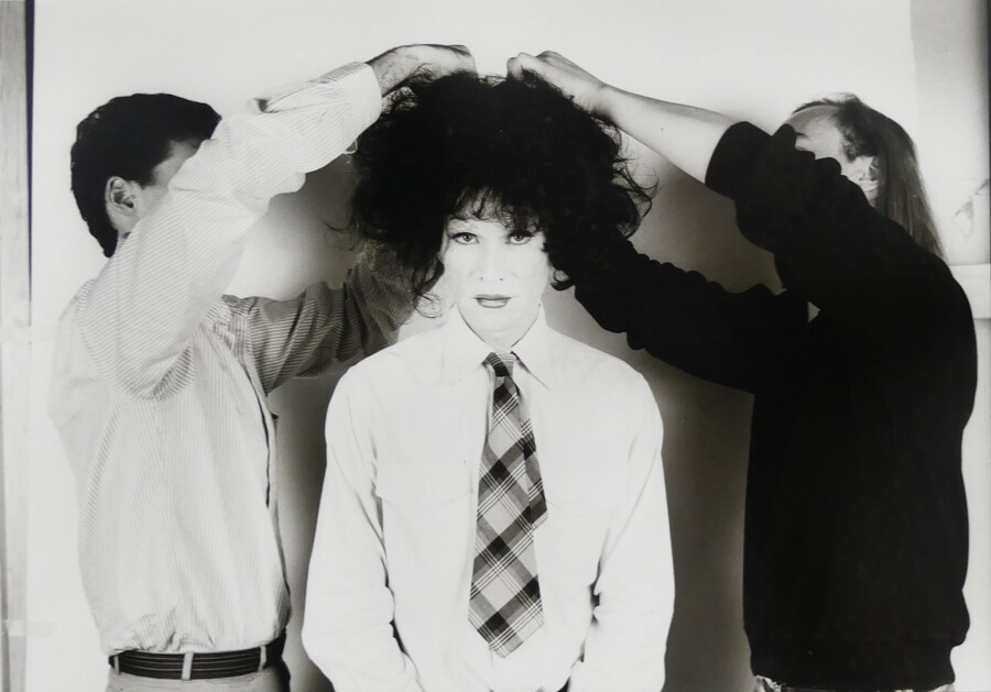 Andy With Wig 1981 10