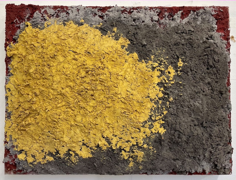 Xavia Duke Richard - Oil, Pigment and Sand on Canv 4