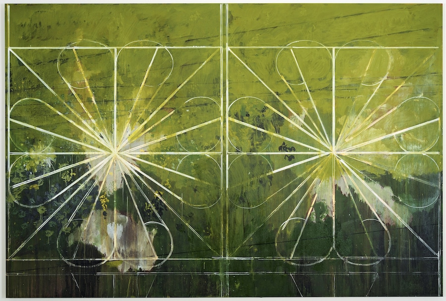Hurvin Anderson, “Double Grille” (2008) 27