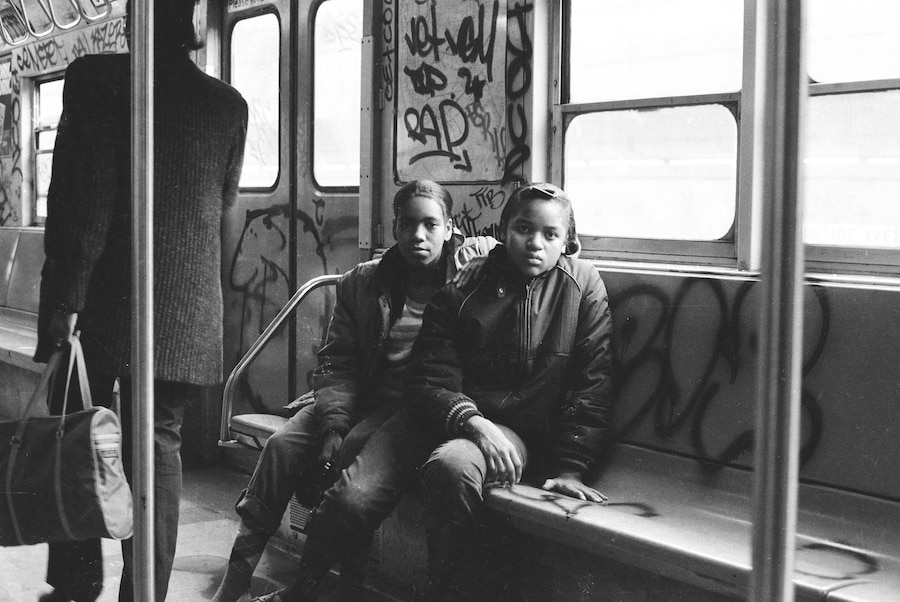 Jamel Shabazz, “Rolling Partners. Bed Stuy, Brooklyn” (1982) 4