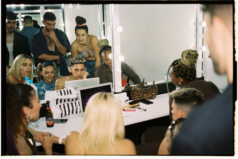 BTS shots of Bad Gyal 2