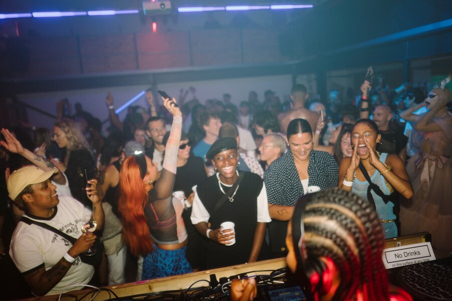 Dazed x Engine party Unit 58 club venue Tottenham 11