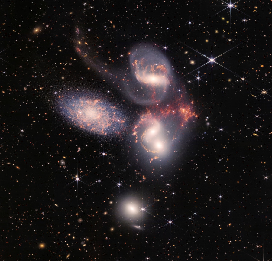 Stephan’s Quintet galaxy cluster 1