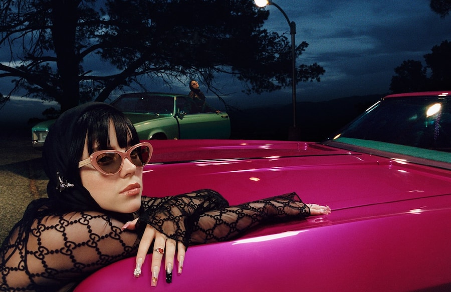 Gucci Eyewear 2022 campaign starring Billie Eilish 1
